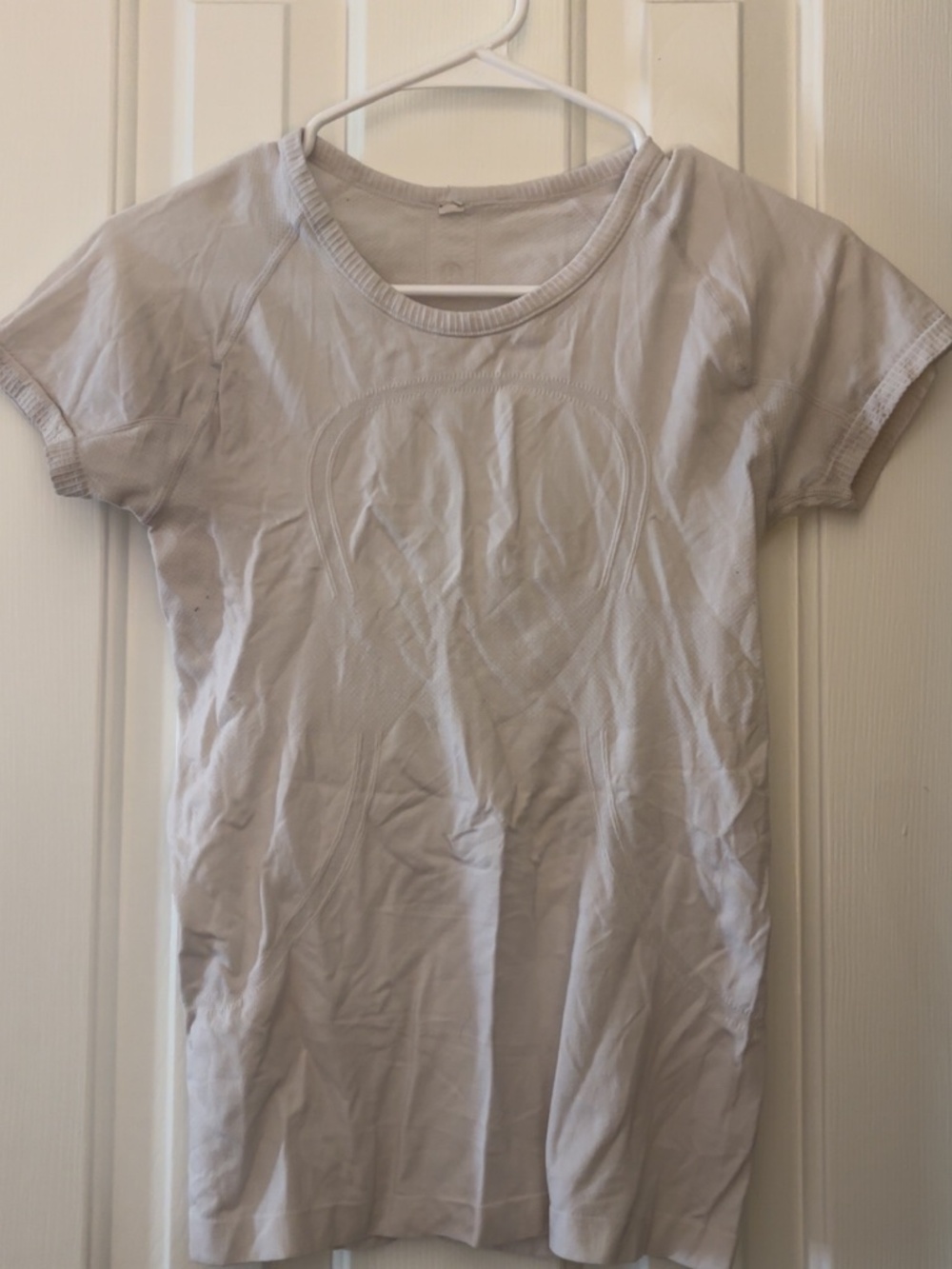 White Lululemon Short Sleeve Swiftly Tech